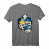 Schweden Flagge Herz T-Shirt – Perfektes Geschenk für Schweden-Fans, Reisende & Skandinavien Liebhaber
