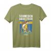 Schweden Angeltour 2023 Angler T-Shirt - Lustiges Angeloutfit für Angelurlaub in Schweden, perfekt für Fischer und Anglerinnen