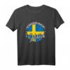 Schwedische Flagge Geschenk für Patrioten - Schweden T-Shirt für Urlaub, Weihnachten & Geburtstage