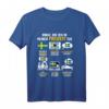 Dinge Die Ich In Meiner Freizeit Tue Schweden Langarmshirt – Perfektes Geschenk für Schweden- und Skandinavienfans, Elch- und Rentierliebhaber