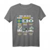 Dinge Die Ich In Meiner Freizeit Tue Schweden Langarmshirt – Perfektes Geschenk für Schweden- und Skandinavienfans, Elch- und Rentierliebhaber