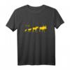 Elch Herzschlag EKG T-Shirt für Skandinavien Fans und Tierfreunde – Perfekt für Natur- und Elchliebhaber in Skandinavien