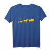 Elch Herzschlag EKG T-Shirt für Skandinavien Fans und Tierfreunde – Perfekt für Natur- und Elchliebhaber in Skandinavien