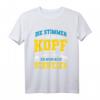 Stimmen im Kopf - Ich muss nach Schweden Geschenkidee T-Shirt für Fans, Urlauber & Auswanderer