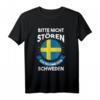 Schweden Urlaub Geschenk T-Shirt mit Flagge und Spruch – Perfekt für Schweden-Fans und Reisebegeisterte