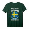 Schweden Urlaub Geschenk T-Shirt mit Flagge und Spruch – Perfekt für Schweden-Fans und Reisebegeisterte