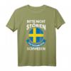 Schweden Urlaub Geschenk T-Shirt mit Flagge und Spruch – Perfekt für Schweden-Fans und Reisebegeisterte