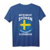 Schweden Urlaub Geschenk T-Shirt mit Flagge und Spruch – Perfekt für Schweden-Fans und Reisebegeisterte