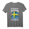 Schweden Urlaub Geschenk T-Shirt mit Flagge und Spruch – Perfekt für Schweden-Fans und Reisebegeisterte