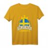 Schwedische Flagge Geschenk - Skandinavien & Schweden T-Shirt für Herren, Damen & Kinder als Souvenir, Weihnachts- oder Geburtstagsgeschenk
