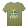 Schwedische Flagge Geschenk - Skandinavien & Schweden T-Shirt für Herren, Damen & Kinder als Souvenir, Weihnachts- oder Geburtstagsgeschenk