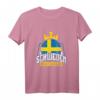 Schwedische Flagge Geschenk - Skandinavien & Schweden T-Shirt für Herren, Damen & Kinder als Souvenir, Weihnachts- oder Geburtstagsgeschenk