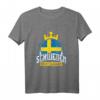 Schwedische Flagge Geschenk - Skandinavien & Schweden T-Shirt für Herren, Damen & Kinder als Souvenir, Weihnachts- oder Geburtstagsgeschenk