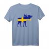 Elch Schweden T-Shirt mit Flagge – Perfektes Souvenir für Touristen, Schweden-Fans & Geschäftsreisende