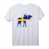 Elch Schweden T-Shirt mit Flagge – Perfektes Souvenir für Touristen, Schweden-Fans & Geschäftsreisende