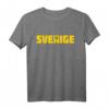 Sverige T-Shirt mit Schwedischer Flagge - Fettgedruckt, Stolz auf Schweden, Perfekt für Fans, Expats & Reisen