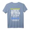 Diese Frau Ist An Sexy Angler Vergeben - Lustiges Schweden Angler T-Shirt für Fischer, Karpfenliebhaber und Angeltour-Fans