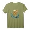 Elch mit Blaubeeren Shirt – Skandinavisches Souvenir & Geschenk aus Norwegen, Schweden & Finnland