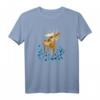Elch mit Blaubeeren Shirt – Skandinavisches Souvenir & Geschenk aus Norwegen, Schweden & Finnland