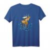 Elch mit Blaubeeren Shirt – Skandinavisches Souvenir & Geschenk aus Norwegen, Schweden & Finnland