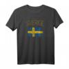 Sverige (Vintage) – Schweden-Flagge T-Shirt für Fans und Liebhaber - Perfekt für Schweden-Reisen & Vintage-Style