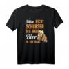 Bitte Nicht Schubsen Ich Habe Bier In Der Hand - Lustiges Biertrinker T-Shirt für Festivals, Bars & Konzerte