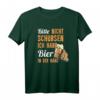 Bitte Nicht Schubsen Ich Habe Bier In Der Hand - Lustiges Biertrinker T-Shirt für Festivals, Bars & Konzerte