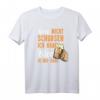 Bitte Nicht Schubsen Ich Habe Bier In Der Hand - Lustiges Biertrinker T-Shirt für Festivals, Bars & Konzerte