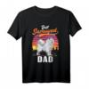 Herren Best Samoyed Dad Samojeden Schlittenhund T-Shirt - Perfekt für Samoyed Besitzer, Hundeliebhaber & Schlittenhund-Fans