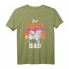 Herren Best Samoyed Dad Samojeden Schlittenhund T-Shirt - Perfekt für Samoyed Besitzer, Hundeliebhaber & Schlittenhund-Fans