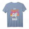 Herren Best Samoyed Dad Samojeden Schlittenhund T-Shirt - Perfekt für Samoyed Besitzer, Hundeliebhaber & Schlittenhund-Fans