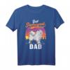 Herren Best Samoyed Dad Samojeden Schlittenhund T-Shirt - Perfekt für Samoyed Besitzer, Hundeliebhaber & Schlittenhund-Fans