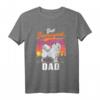 Herren Best Samoyed Dad Samojeden Schlittenhund T-Shirt - Perfekt für Samoyed Besitzer, Hundeliebhaber & Schlittenhund-Fans