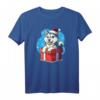 Sibirischer Husky Weihnachtsmann T-Shirt für Hundeliebhaber – Perfekt für die Weihnachtszeit, Advent und als Geschenk für Husky-Fans