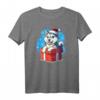 Sibirischer Husky Weihnachtsmann T-Shirt für Hundeliebhaber – Perfekt für die Weihnachtszeit, Advent und als Geschenk für Husky-Fans