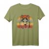 Retro Husky T-Shirt für Hundeliebhaber – Klassisches Design für Husky-Fans, perfekt für Winter und Schnee