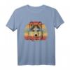 Retro Husky T-Shirt für Hundeliebhaber – Klassisches Design für Husky-Fans, perfekt für Winter und Schnee