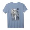 Husky T-Shirt Sibirisches Alpha Tier Schlittenhund - Geschenk für Husky- und Schlittenhundefans, Vatertag & Geburtstagsgeschenk