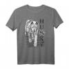 Husky T-Shirt Sibirisches Alpha Tier Schlittenhund - Geschenk für Husky- und Schlittenhundefans, Vatertag & Geburtstagsgeschenk