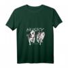 Damen Husky Power sibirischer Husky Hund Hunde Geschenk T-Shirt mit V-Ausschnitt – Perfektes Geschenk für Husky- und Hunde-Fans zu Weihnachten, Geburtstags- & Huskyveranstaltungen