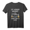 Sie Haben Gesagt Oben Gibt's Bier Wandern Berge Bergsteigen T-Shirt - Lustiges Geschenk für Bergsteiger & Wanderer mit Humor