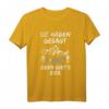 Sie Haben Gesagt Oben Gibt's Bier Wandern Berge Bergsteigen T-Shirt - Lustiges Geschenk für Bergsteiger & Wanderer mit Humor