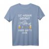 Sie Haben Gesagt Oben Gibt's Bier Wandern Berge Bergsteigen T-Shirt - Lustiges Geschenk für Bergsteiger & Wanderer mit Humor
