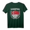 Singapur I Singapur T-Shirt mit Flaggenmotiv - Stolz zeigen am Nationalfeiertag & Sportturnier