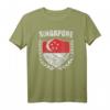 Singapur I Singapur T-Shirt mit Flaggenmotiv - Stolz zeigen am Nationalfeiertag & Sportturnier