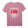 Singapur I Singapur T-Shirt mit Flaggenmotiv - Stolz zeigen am Nationalfeiertag & Sportturnier