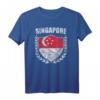Singapur I Singapur T-Shirt mit Flaggenmotiv - Stolz zeigen am Nationalfeiertag & Sportturnier