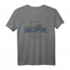 Singapore Retro Stil Vintage Singapur T-Shirt – Klassisch geschnittenes Souvenir für Singapur-Reisen und Urlaub