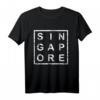 Stilvolles Singapur T-Shirt – Perfektes Geschenk für Besucher, Auswanderer und Singapur-Fans mit einfachem Design