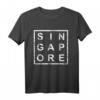 Stilvolles Singapur T-Shirt – Perfektes Geschenk für Besucher, Auswanderer und Singapur-Fans mit einfachem Design